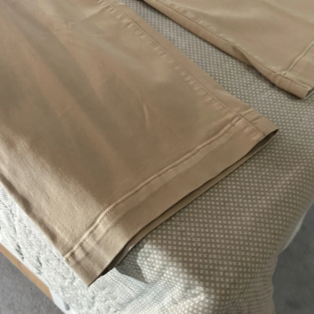 PAIGE Tan Utility Trousers - Picture 6 of 8